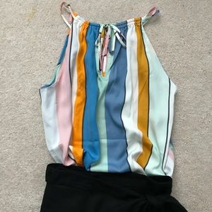 Colorful Loft blouse